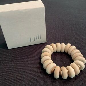 NWOT J. Jill Wooden Bracelet
